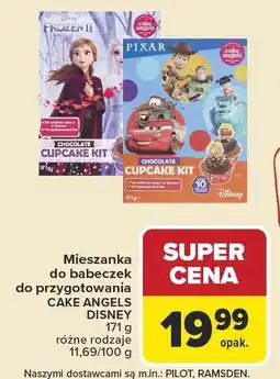 Carrefour Mieszanka do babeczek CAKE ANGELS DISNEY różne rodzaje 240-330g oferta