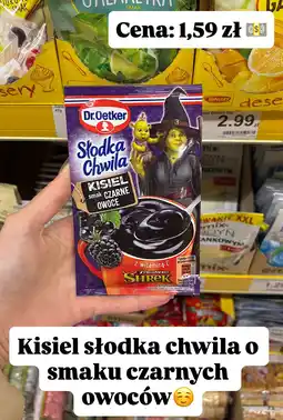 Dino Kisiel słodka chwila czarne owoce Dr. Oetker oferta