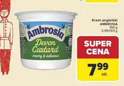 Carrefour Krem angielski AMBROSIA 150g oferta