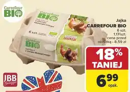 Carrefour Jajka CARREFOUR BIO 6 szt oferta