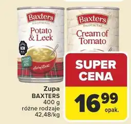 Carrefour Zupa BAXTERS różne rodzaje 400g oferta