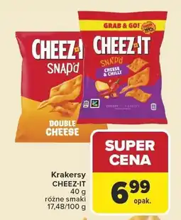 Carrefour Krakersy Cheez-It różne smaki oferta