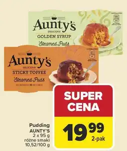 Carrefour Pudding Aunty's różne smaki oferta