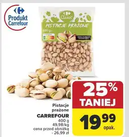 Carrefour Pistacje prażone Carrefour oferta