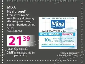 Hebe MIXA Hyalurogel oferta