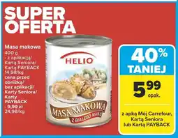 Carrefour Masa makowa HELIO oferta