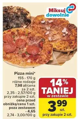 Carrefour Pizza mini Carrefour oferta