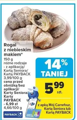 Carrefour Rogal z niebieskim makiem Carrefour oferta