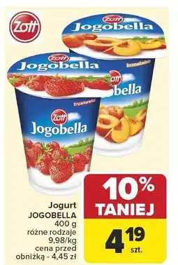 Carrefour Jogurt JOGOBELLA ZOTT oferta