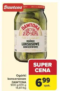 Carrefour Ogórki konserwowe DAWTONA 900 g oferta