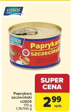 Carrefour Paprykarz szczeciński ŁOSOŚ 170 g oferta