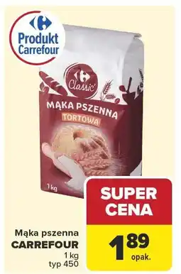 Carrefour Mąka pszenna CARREFOUR 1 kg typ 450 oferta