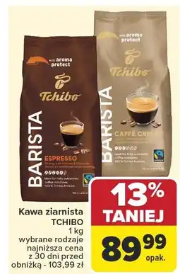 Carrefour Kawa ziarnista TCHIBO 1 kg wybrane rodzaje oferta