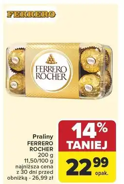 Carrefour Praliny FERRERO ROCHER 200 g oferta