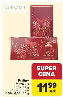 Carrefour Praliny MIESZKO CHEERS 180-182 g różne rodzaje oferta