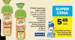 Carrefour Chleb tostowy DAN CAKE oferta