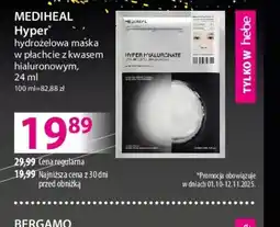 Hebe MEDIHEAL Hyper hydrożelowa maska w płachcie z kwasem hialuronowym oferta