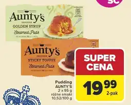 Carrefour Pudding AUNTY'S Sticky Toffee 2x95g oferta