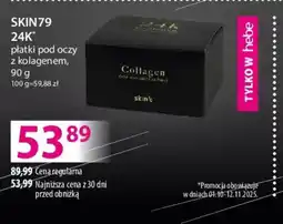 Hebe SKIN79 24K płatki pod oczy oferta