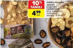 Carrefour Jabłka suszone Carrefour Jakość z Natury oferta