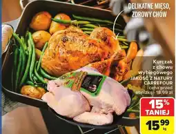 Carrefour Kurczak z chowu wybiegowego JAKOŚĆ Z NATURY CARREFOUR oferta