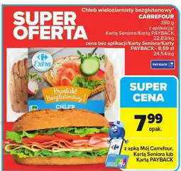 Carrefour Chleb wieloziarnisty bezglutenowy CARREFOUR oferta
