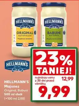 Kaufland HELLMANN'S Majonez Original, Babuni oferta