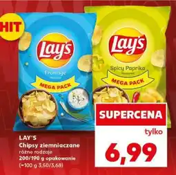 Kaufland Lay’s Chipsy ziemniaczane oferta