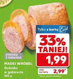 Kaufland MADEJ WRÓBEL Golonko w galarecie 100 g oferta