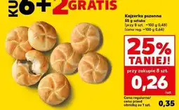 Kaufland Kajzerka pszenna oferta