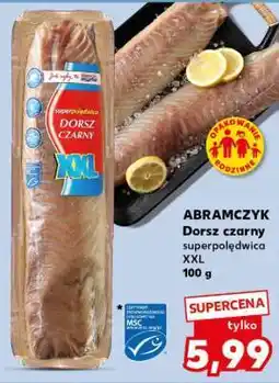 Kaufland Dorsz czarny Superpolędwica XXL oferta