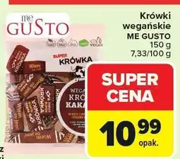 Carrefour Krówki wegańskie Me Gusto 150 g oferta