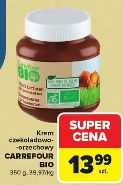 Carrefour Krem czekoladowo-orzechowy CARREFOUR BIO oferta