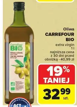 Carrefour Oliwa CARREFOUR BIO extra virgin oferta