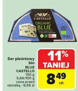 Carrefour Ser pleśniowy bio BLUE CASTELLO oferta