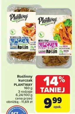 Carrefour Kurczak roślinny Plantway 3 rodzaje 160 g oferta