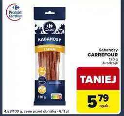 Globi Kabanosy Carrefour Classic oferta