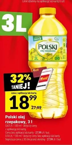 Twój Market Polski olej rzepakowy oferta