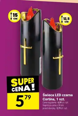 Twój Market Swieca LED czarna oferta