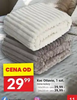 Twój Market Koc Ottavio oferta