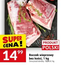 Twój Market Boczek wieprzowy oferta