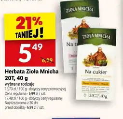 Twój Market Herbata Zioła Mnicha oferta