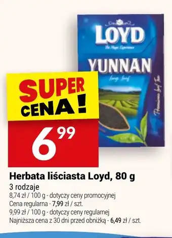 Twój Market Herbata liściasta Loyd oferta