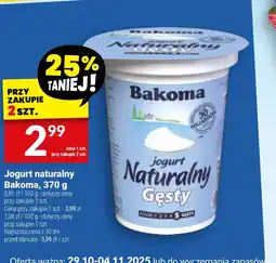 Twój Market Jogurt naturalny Bakoma oferta