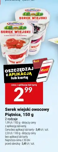 Twój Market Serek wiejski owocowy oferta