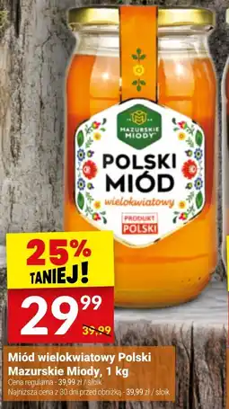 Twój Market Miód wielokwiatowy Polski oferta