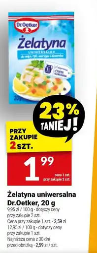 Twój Market Zelatyna uniwersalna Dr.Oetker oferta