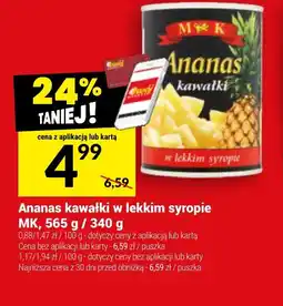 Twój Market Ananas kawałki oferta
