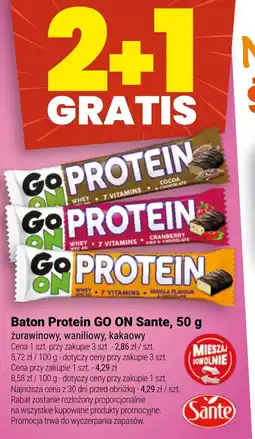 Twój Market Baton Protein GO ON Sante oferta
