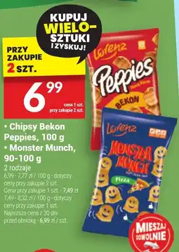 Twój Market Chipsy Lorenz Peppies / Monster Munch oferta
